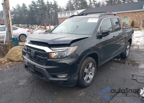 2025 Honda Ridgeline Rtl z USA, uszkodzony, nr VIN 5FPYK3F50SB022710